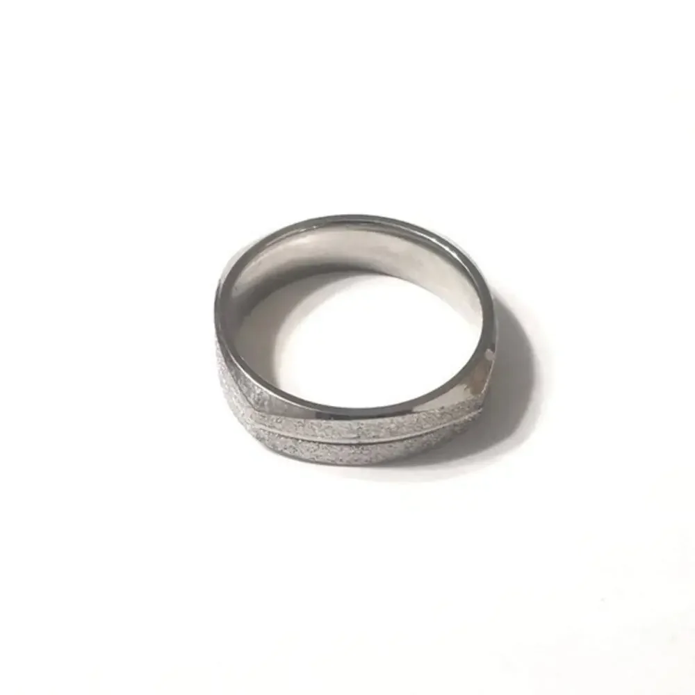 New‎ stainless steel ring size 13
